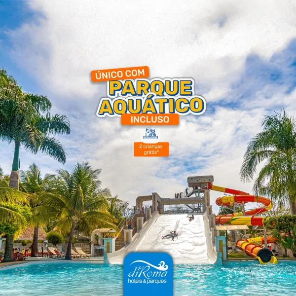 diRoma Lacqua I direto com o Grupo diRoma com acesso ao Acqua Park e Café da manhã – hotel w mieście Caldas Novas