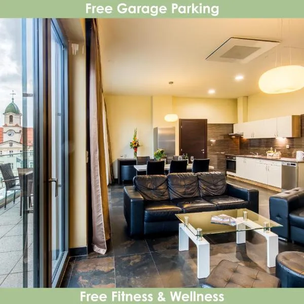 Rezidence Fontána, viešbutis mieste Teplicė