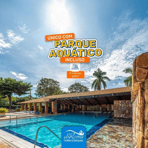 diRoma Império Romano direto com o Grupo diRoma com acesso ao Acqua Park e Café da manhã