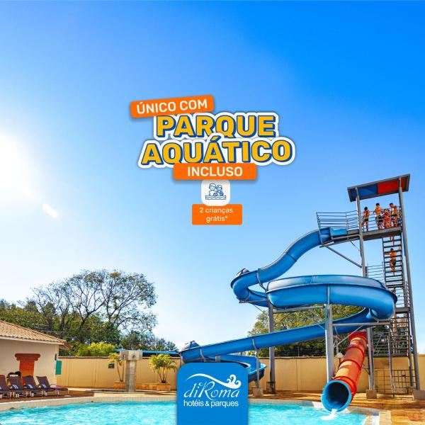 diRoma Villas direto com o Grupo diRoma com acesso ao Acqua Park e Café da manhã