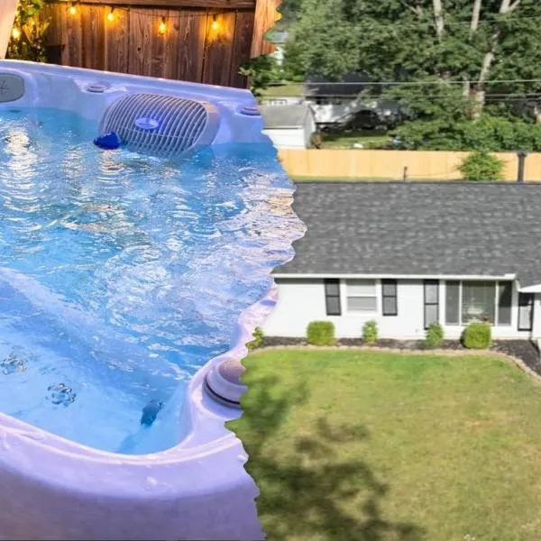 Private Ranch- Entire Home - Hot Tub - Pets & Kids Welcome - King Bed - Fenced Backyard - Free WiFi, hotel a Gahanna