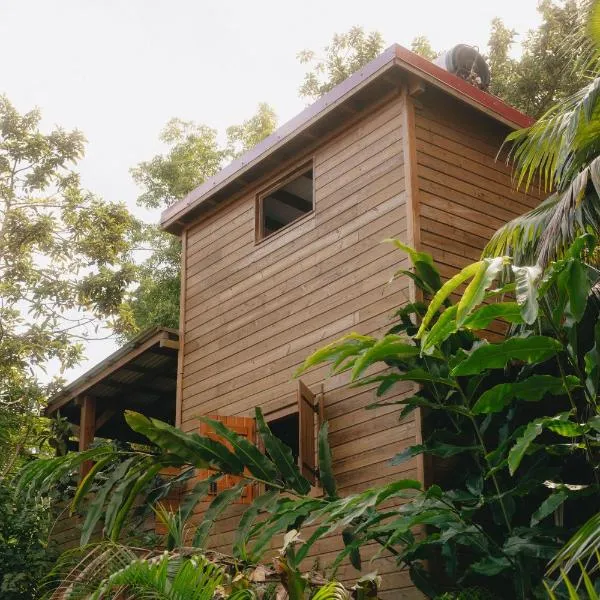 Banana Cottage Ecolodge & Spa, hotell i Le Gosier