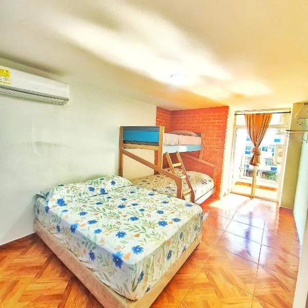 Apartaestudios costa clara a pasos del mar - rodadero, hotel Gairában