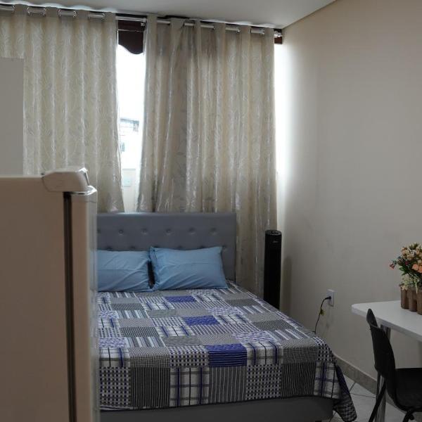 06 - Quarto com banheiro compartilhado, próximo a Pampulha