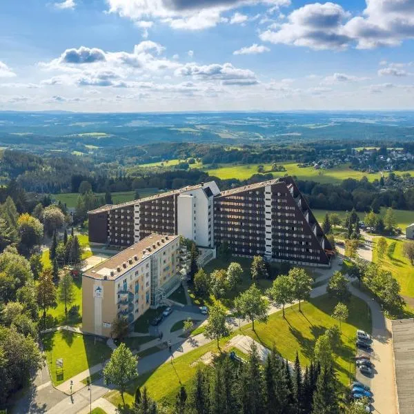 Studio im Ferienpark in Schöneck Vogtl, hotell sihtkohas Schöneck