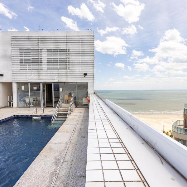 Stay Home Luxo - 1 min da praia do Gonzaga - Estrutura de hotel 4 estrelas - Piscina no Rooftop - Sauna - Academia com vista pro mar - Foto 3