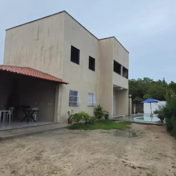 Casa Recanto dos ventos-espaço inteiro-Barra nova -Cascavel-CE, hotell i Barra Nova