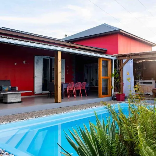 Chambre d'hôte La Kazanou, מלון בסן-ז'וזף