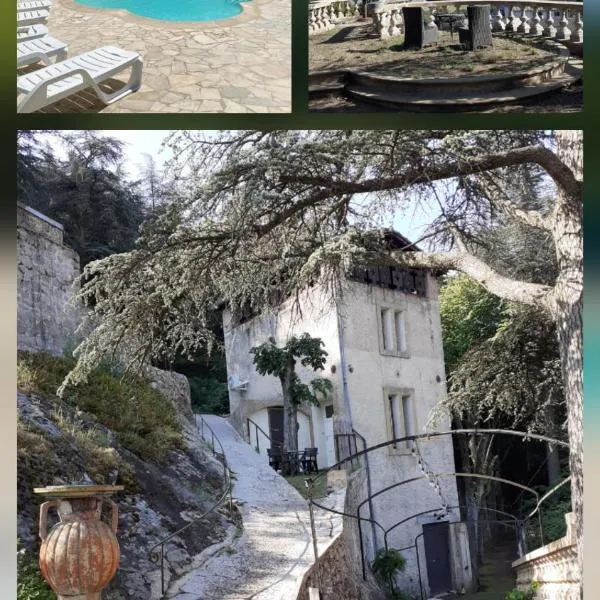 Gîte du vigneron à La Terrasse piscine local vélos, hotel a Tournon-sur-Rhône