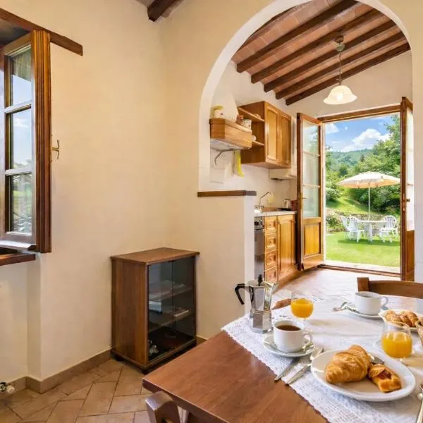 Pugnano Alto - appartamento Grano, hotel in Lisciano Niccone