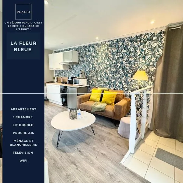 La Fleur Bleue - Cozy Apartment, hotell i Marck