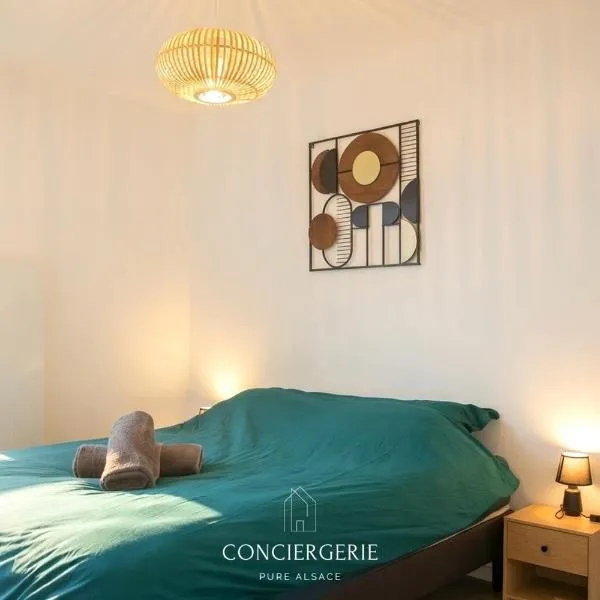 Appartement - 2 chambres - 5min du Spa Yonaguni, hotel in Obernai