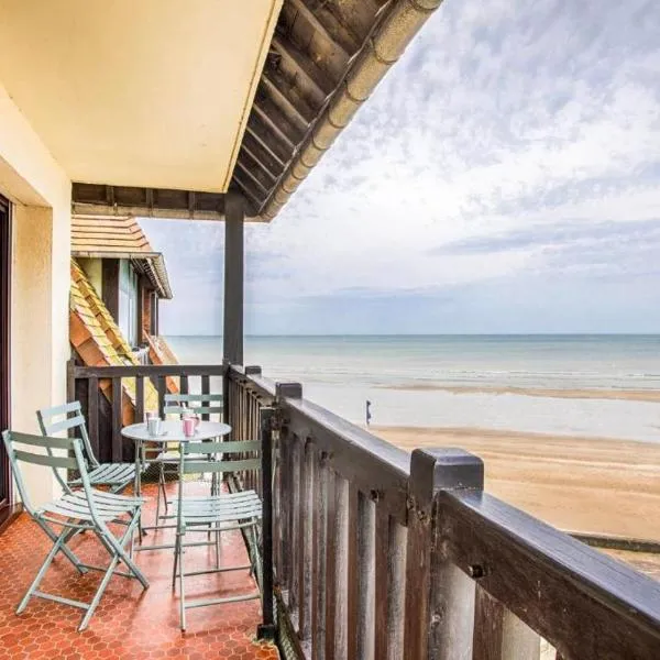 Appartement vue mer imprenable, WIFI, linge de maison & ménage compris, hotel in Blonville-sur-Mer