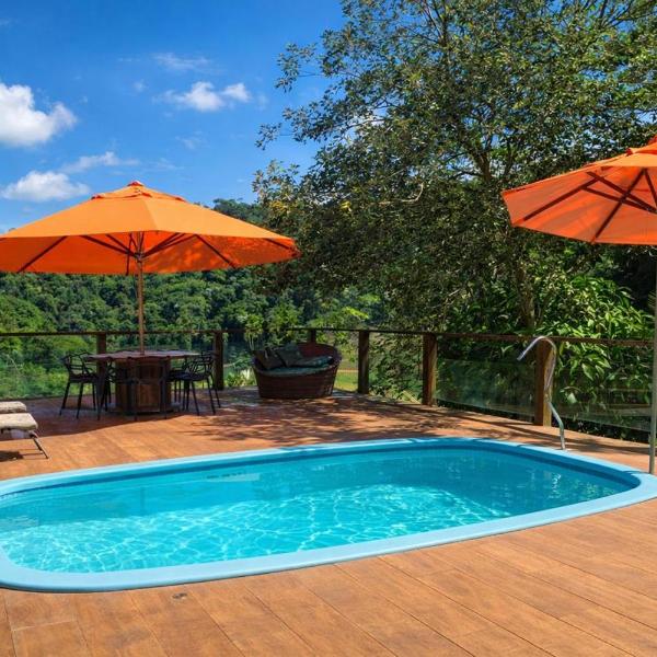 Sítio Recanto dos Lagos piscina sauna e churrasqueira - Foto 4