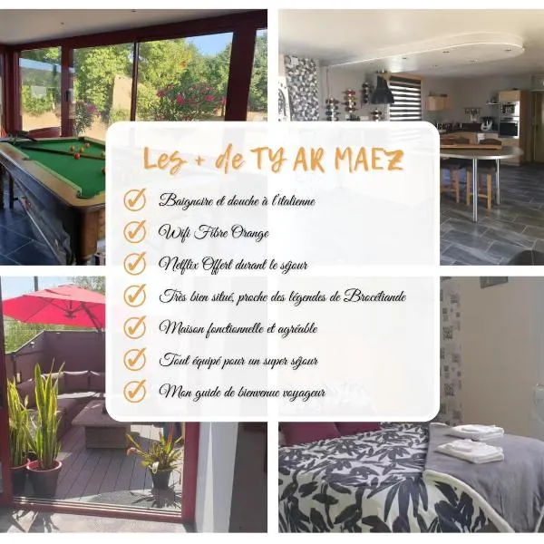 ti ar maez, готель у місті Mauron