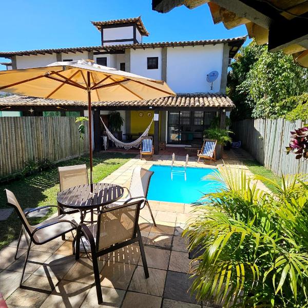 Casa Aconchegante com Piscina, 150m da Praia de Manguinhos