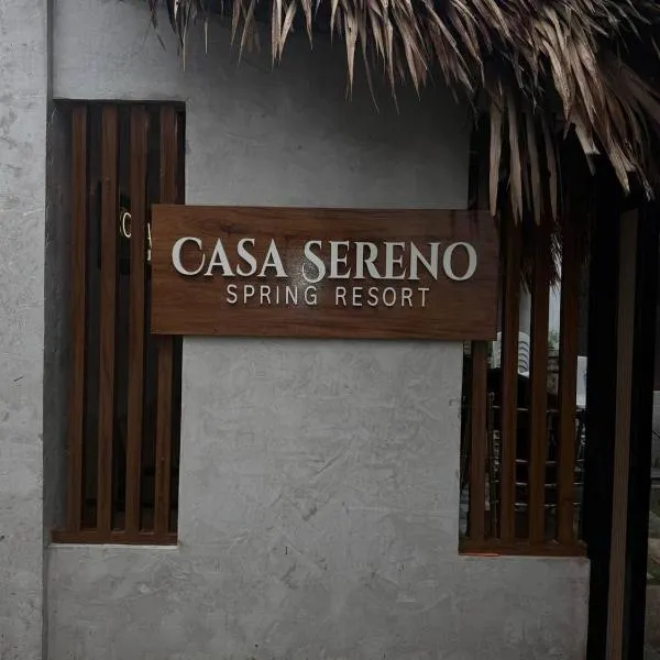 Casa Sereno Spring Resort, hotel in Irosin