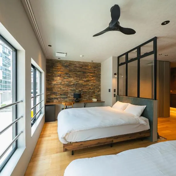 Santé Hotel Hakata サウナ付, viešbutis mieste Fukuoka