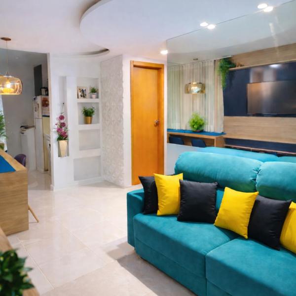 Apartamento mobiliado e aconchegante