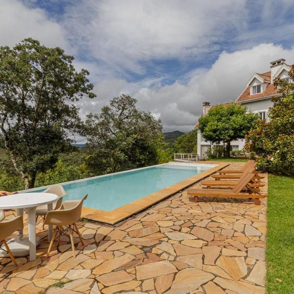 Casa Urus Alto padrao C Piscina, Lareira e Vista