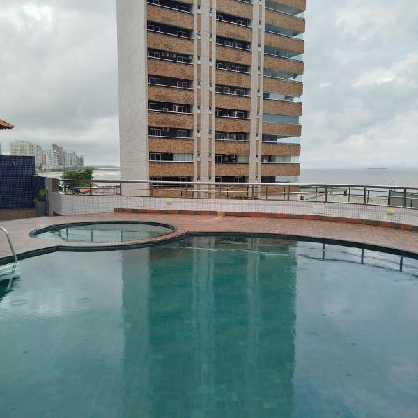 Lindo flat com vista do mar no melhor condomínio da Ponta da Areia - Foto 4
