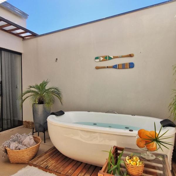 Casa Pérola jacuzzi e privacidade dentro da cidade
