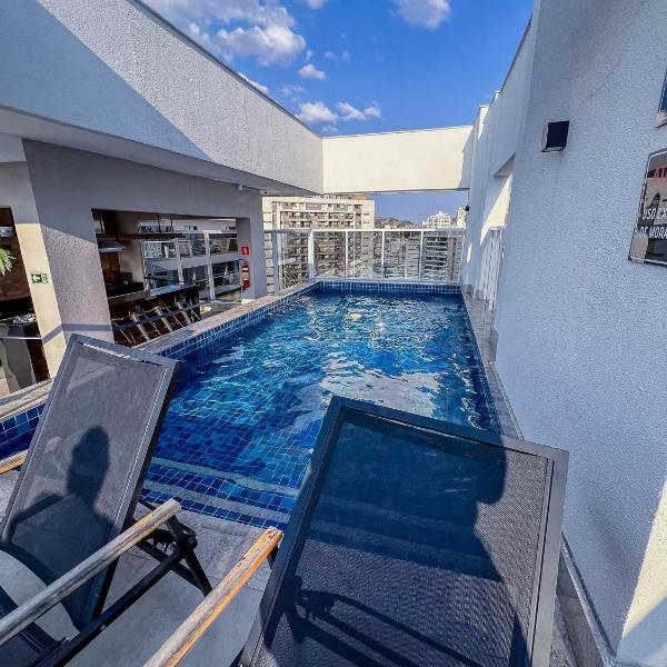 Studio Harmonia Ar Cond/Centro/Piscina/Academia - Foto 4
