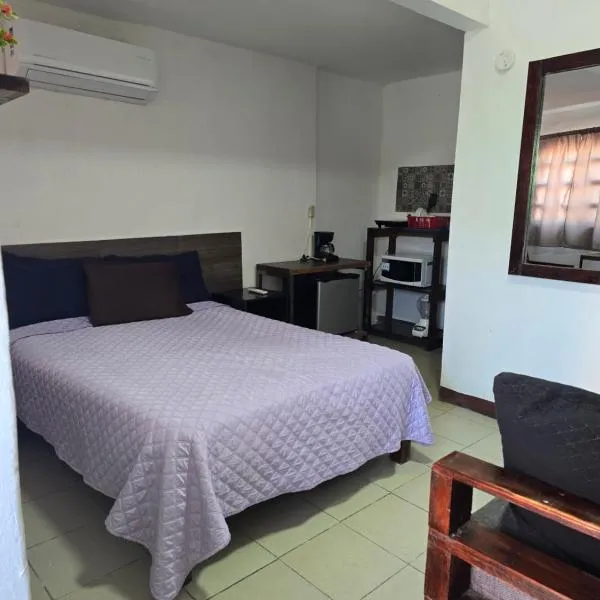 Habitación 2 climatizada cerca de IMSS UMAE, hotel u gradu 'Veracruz'