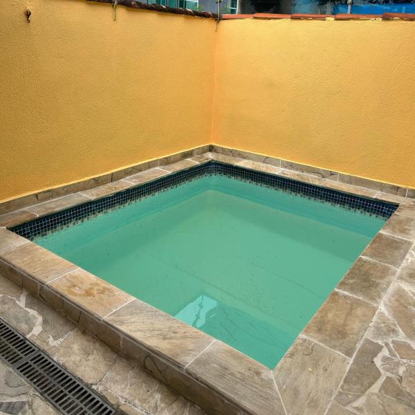 Casa com piscina privativa em Itanhaem em condomínio