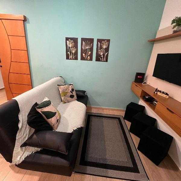 Canto do Forte - Ap 29 -1dorm - 1º Andar- 7 Hospedes, Wi-Fi Garagem -Proximo Av Mallet