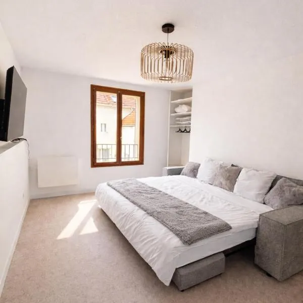 모에 위치한 호텔 Meaux center, Quiet, comfort & proximity