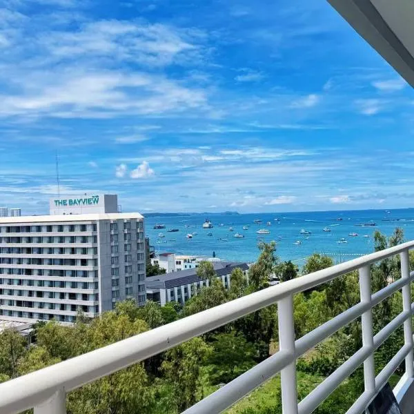 Pattaya beach view talay 6 by Sunshine, hotel in Pattaya