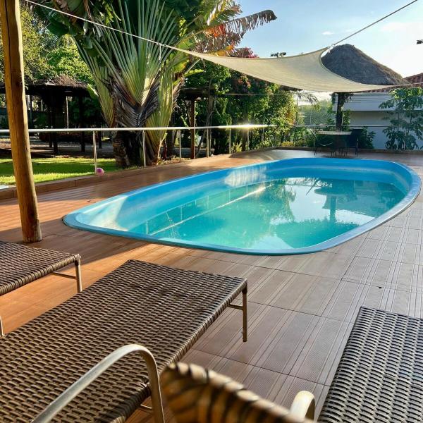 Refúgio com piscina privativa área gourmet completa - Private Pool House - Até 10 Pessoas