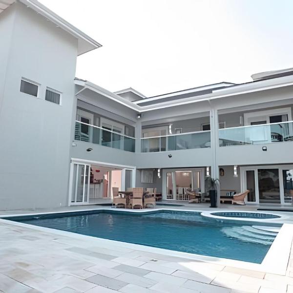 Casas Paradiso - Praia de Guaratuba - Bertioga SP - Vista Oceânica Super Luxo Pé na Areia Ideal para Grandes Grupos