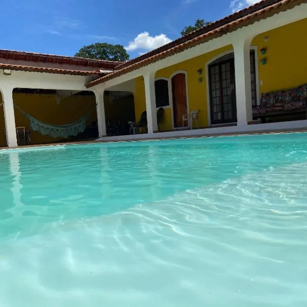 Pousada casa amarela Analândia SP, hotel a Analândia