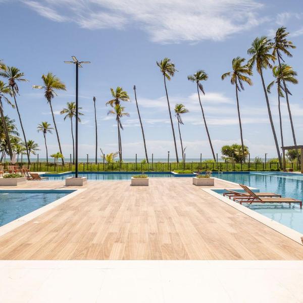 Apto Pe na Areia c Academia e Lazer Vogue Marine