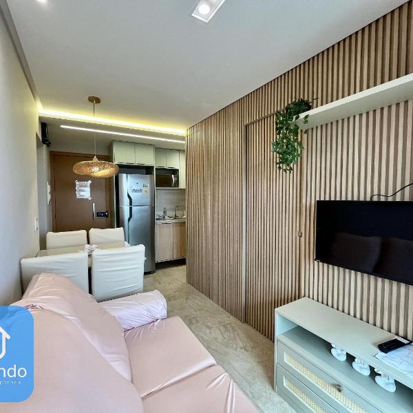 Apartamento Completo: 02 Quartos no Smart Orla