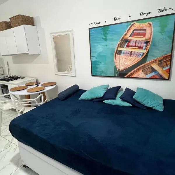 flat som do mar - tombo - guarujá, hotel u gradu Gvaruža