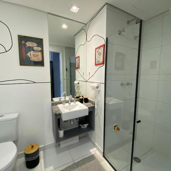Studio novo Metro Hospitais Wifi ar-condicionado - Foto 3