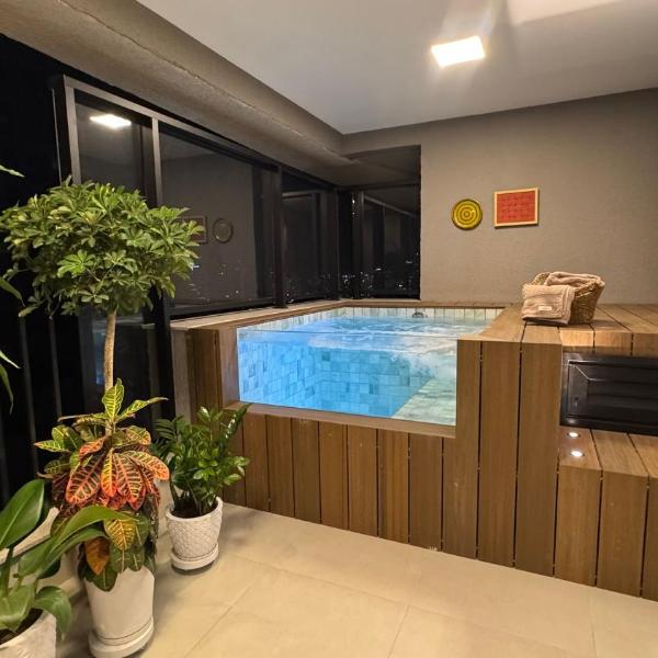 Private pool 50m from Al Ricardo Paranhos