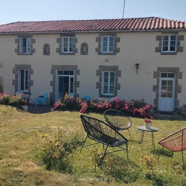 Au pré du puy, khách sạn ở Chambretaud