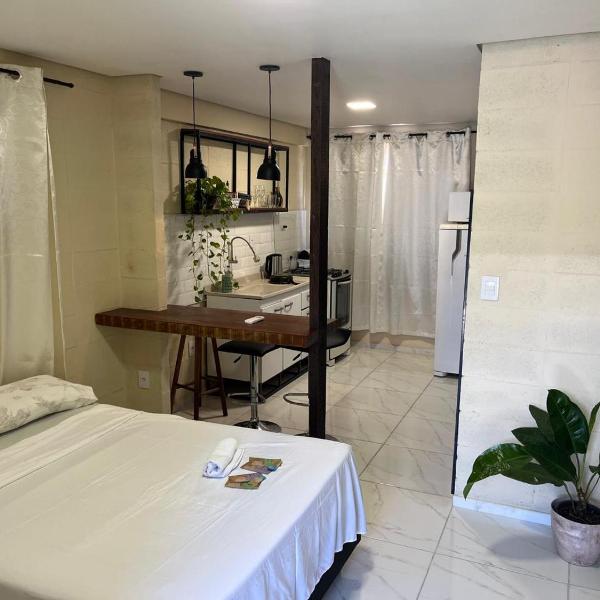 Flat 1 - private kitchen and air-conditioning
