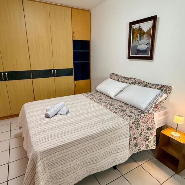 Acolhedor apartamento na Mata da Praia com lazer de Cube