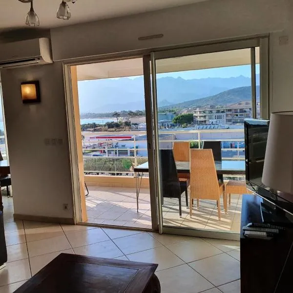 Résidence port Calvi- Apartment T3 sea view, מלון בקאלבי