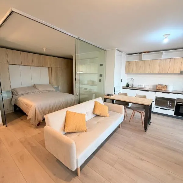 La Serena में, होटल Nuevo y moderno Depto con vista al mar condominio Playa Serena