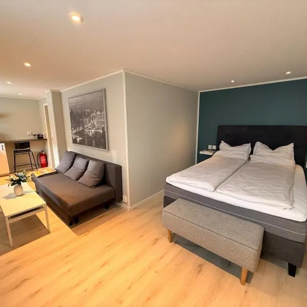 Koselig leilighet med egen inngang og parkering, hotell på Orkanger