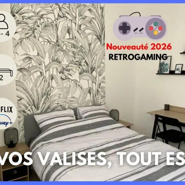 Chez Jules - appartement cosy de 40 m2, hotel v mestu Denain