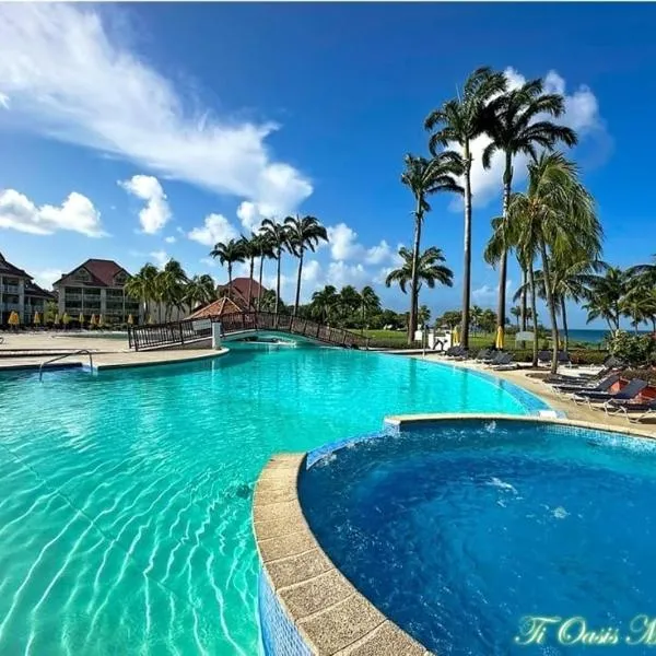 TI OASIS Margarita studio Piscine et Plage en Village-Vacances, hotel a Bellevue