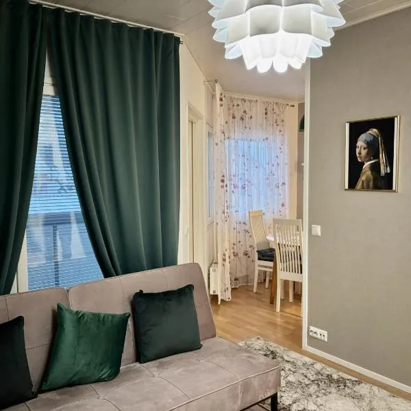 Herttua Central 1BR - Sauna - Free Parking, hotel di Pori