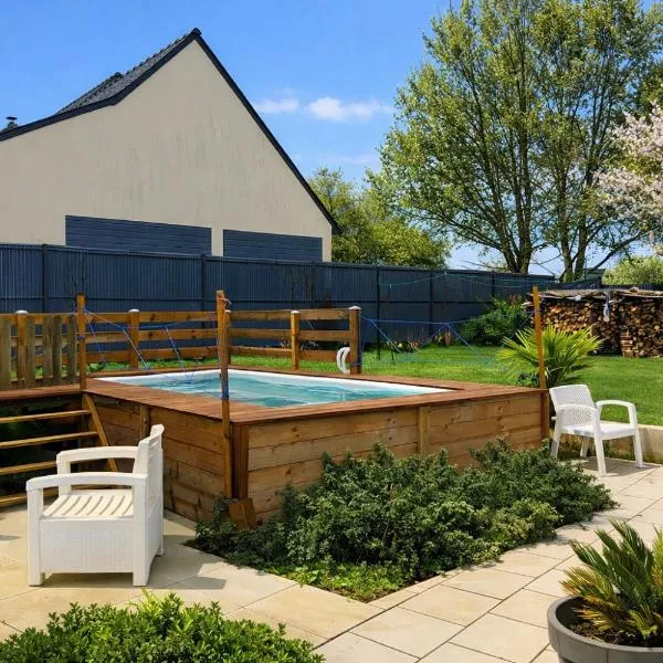 Maison familiale dans le golfe du Morbihan, khách sạn ở Saint-Avé